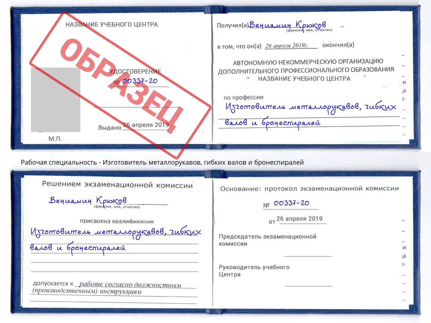 Изготовитель металлорукавов, гибких валов и бронеспиралей Алатырь