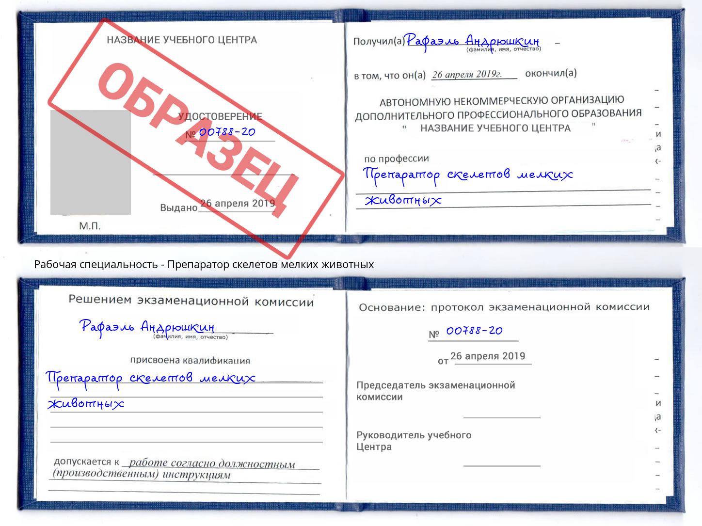 Препаратор скелетов мелких животных Алатырь